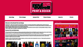 What Printanddesign.co.uk website looked like in 2018 (5 years ago)