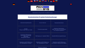What Pansys.com website looked like in 2018 (5 years ago)