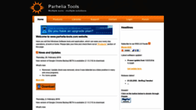 What Parhelia-tools.com website looked like in 2018 (5 years ago)