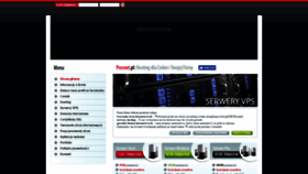 What Prosnet.pl website looked like in 2018 (6 years ago)