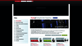 What Prosnet.pl website looked like in 2018 (5 years ago)