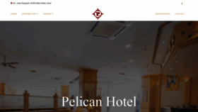 What Pelicanhotel.com.my website looked like in 2018 (5 years ago)