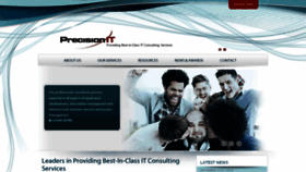 What Precisionit.ca website looked like in 2018 (5 years ago)