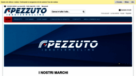 What Pezzuto.it website looked like in 2018 (5 years ago)