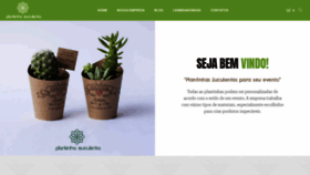 What Plantinhasuculenta.com.br website looked like in 2018 (5 years ago)
