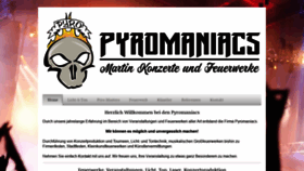 What Pyromaniacs-werdau.de website looked like in 2018 (5 years ago)