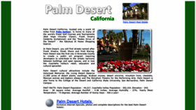 What Palm-desert.com website looked like in 2018 (5 years ago)