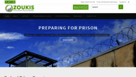 What Prisonerresource.com website looked like in 2018 (5 years ago)