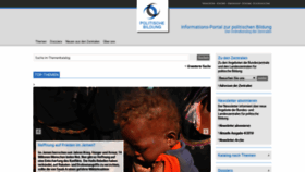 What Politische-bildung.de website looked like in 2018 (6 years ago)