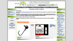 What Pescaelchollo.com website looked like in 2018 (5 years ago)