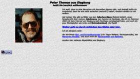 What Peter-thomas.de website looked like in 2018 (5 years ago)
