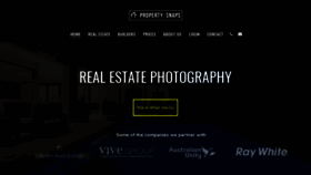 What Propertysnaps.com.au website looked like in 2018 (5 years ago)