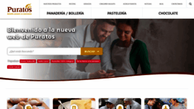 What Puratos.es website looked like in 2018 (5 years ago)