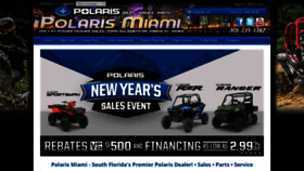 What Polarismiami.com website looked like in 2018 (5 years ago)
