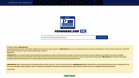 What Pdfbookee.com website looked like in 2018 (6 years ago)