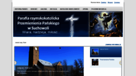 What Parafiasuchowola.pl website looked like in 2018 (5 years ago)