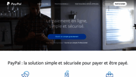 What Paypal-france.fr website looked like in 2018 (5 years ago)