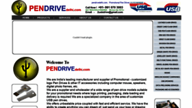What Pendrivedelhi.com website looked like in 2018 (5 years ago)