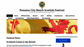What Pcbeachscotfestival.com website looked like in 2018 (5 years ago)