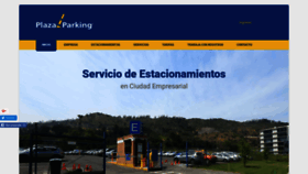 What Plazaparking.cl website looked like in 2018 (5 years ago)