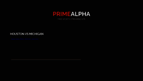 What Primealpha.pro website looked like in 2018 (5 years ago)