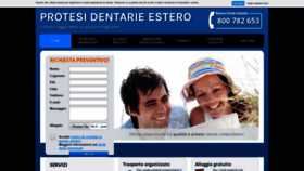 What Protesi-dentarie-croazia.com website looked like in 2018 (6 years ago)