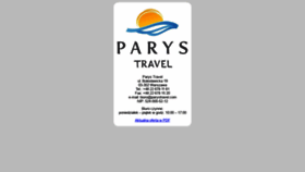 What Parystravel.com website looked like in 2018 (5 years ago)