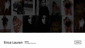 What Plusmodelericalauren.com website looked like in 2018 (5 years ago)