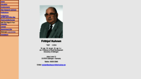 What Professor-frithjof-kuhnen.de website looked like in 2018 (5 years ago)