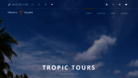 What Phuket-tropic-tours.com website looked like in 2018 (5 years ago)