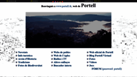 What Portell.tk website looked like in 2018 (5 years ago)