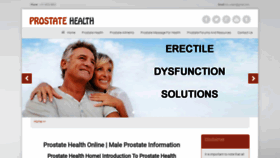 What Prostatehealth.online website looked like in 2018 (5 years ago)