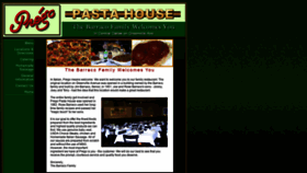 What Pregopastahouse.com website looked like in 2018 (5 years ago)