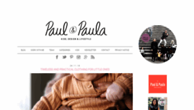 What Pauletpaula.com website looked like in 2018 (5 years ago)