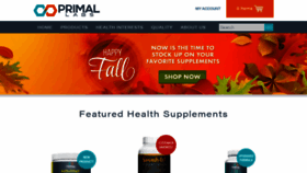 What Primallabsstore.com website looked like in 2018 (5 years ago)