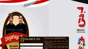 What Pajakego.patikab.go.id website looked like in 2018 (5 years ago)