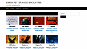 What Potteraudio.com website looked like in 2018 (5 years ago)