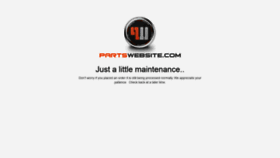 What Partswebsite.com website looked like in 2018 (5 years ago)