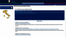 What Prefettura.it website looked like in 2018 (5 years ago)