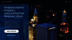 What Propertynet.co website looked like in 2018 (5 years ago)