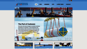 What Port-of-cuxhaven.de website looked like in 2018 (5 years ago)