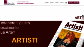 What Pitturiamo.com website looked like in 2018 (5 years ago)