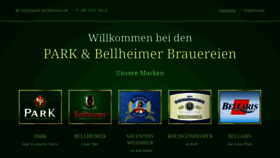 What Park-bellheimer.de website looked like in 2018 (5 years ago)