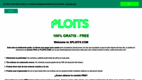 What Ploits.com website looked like in 2018 (5 years ago)