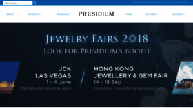 What Presidium.com.sg website looked like in 2018 (5 years ago)