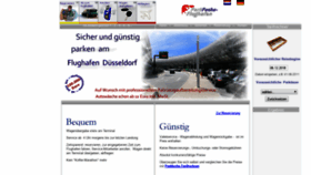 What Parkfuchs-flughafen.de website looked like in 2018 (5 years ago)