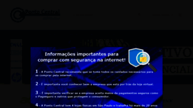 What Pontocentral.com.br website looked like in 2018 (5 years ago)