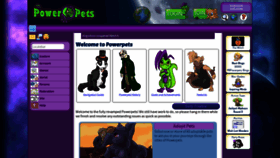 What Powerpets.com website looked like in 2018 (5 years ago)