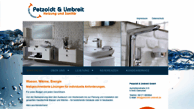What Petzoldt-umbreit.de website looked like in 2018 (5 years ago)