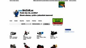 What Panbazar.cz website looked like in 2018 (5 years ago)